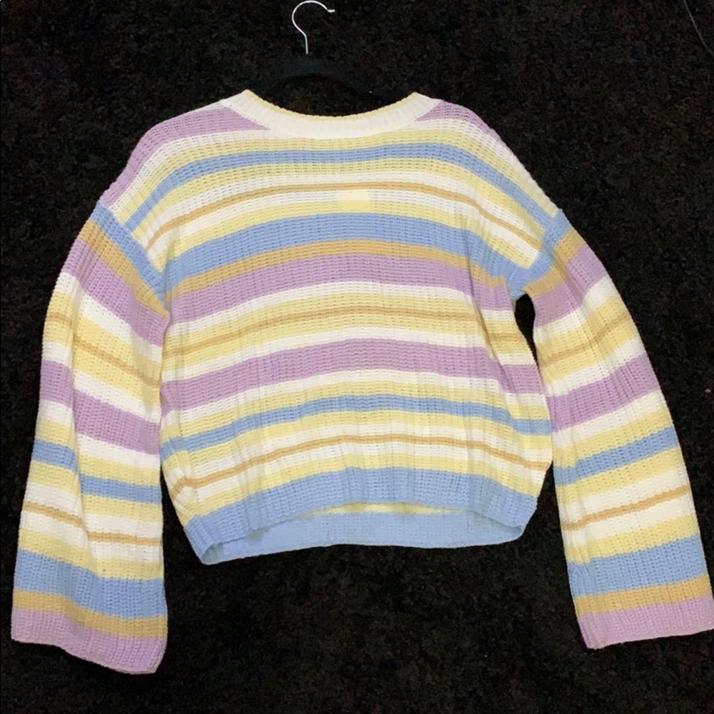 Multi colored sweater